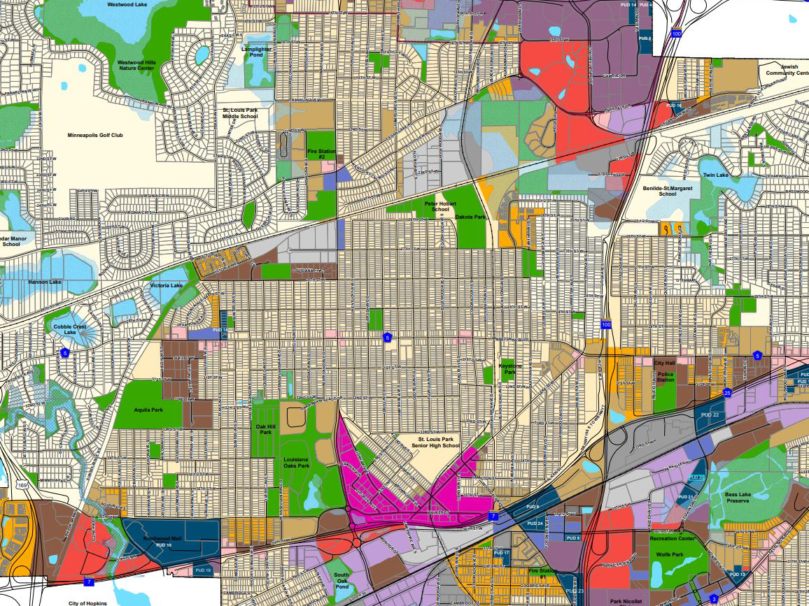 zoning map
