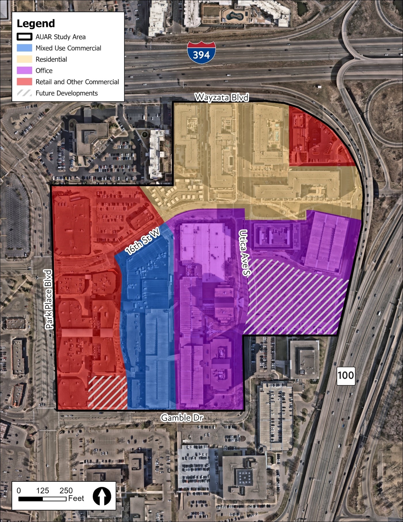 West End AUAR boundary