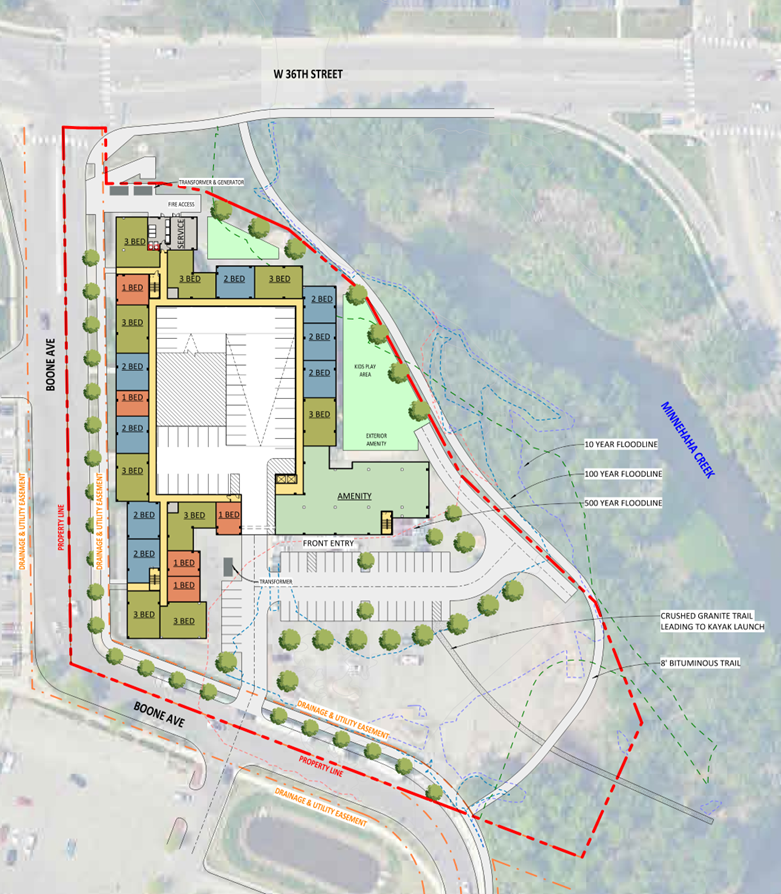 Preliminary site plan