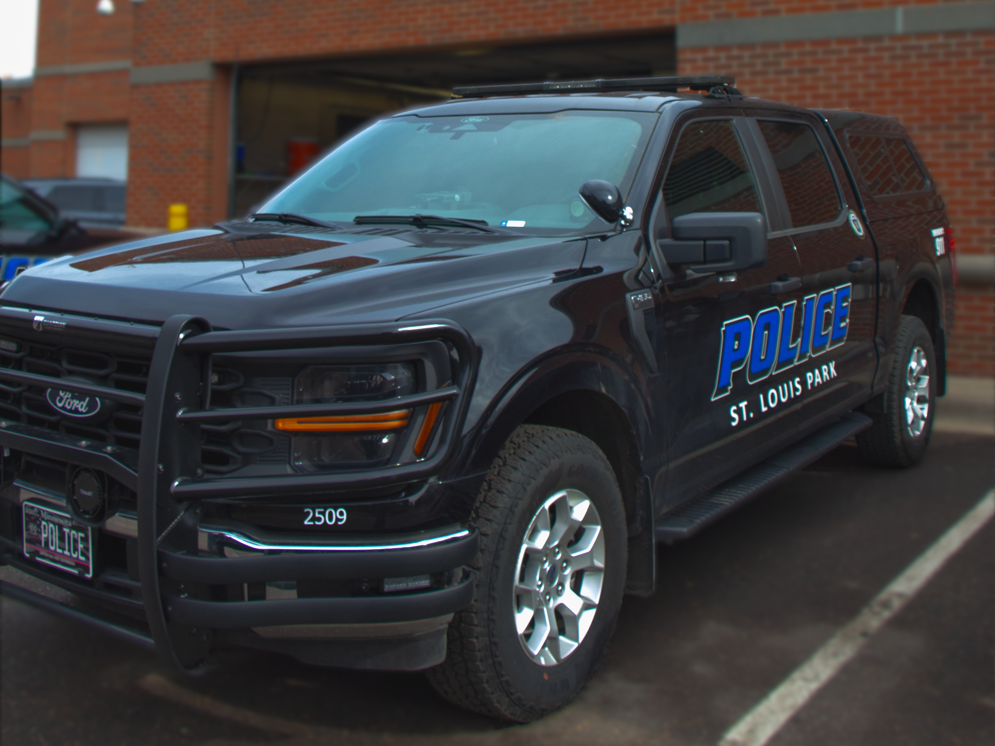 Community service officer truck (black)